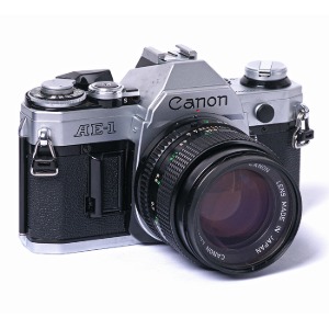 중고/캐논 필름카메라 AE-1+50mm F1.4[92%]