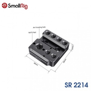 스몰리그 DJI Ronin-S/SC,RS2/RSC2 Mounting Plate SR2214