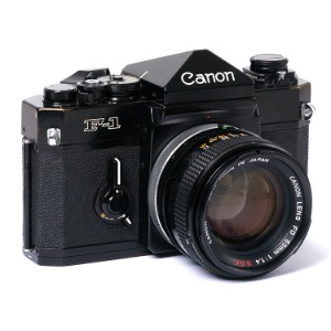 중고/캐논 필름카메라 F-1+50mm F1.4[91%]