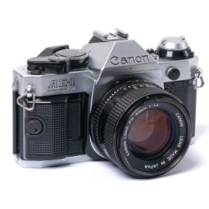 중고/캐논 필름카메라 AE-1+50mm F1.4[92%]